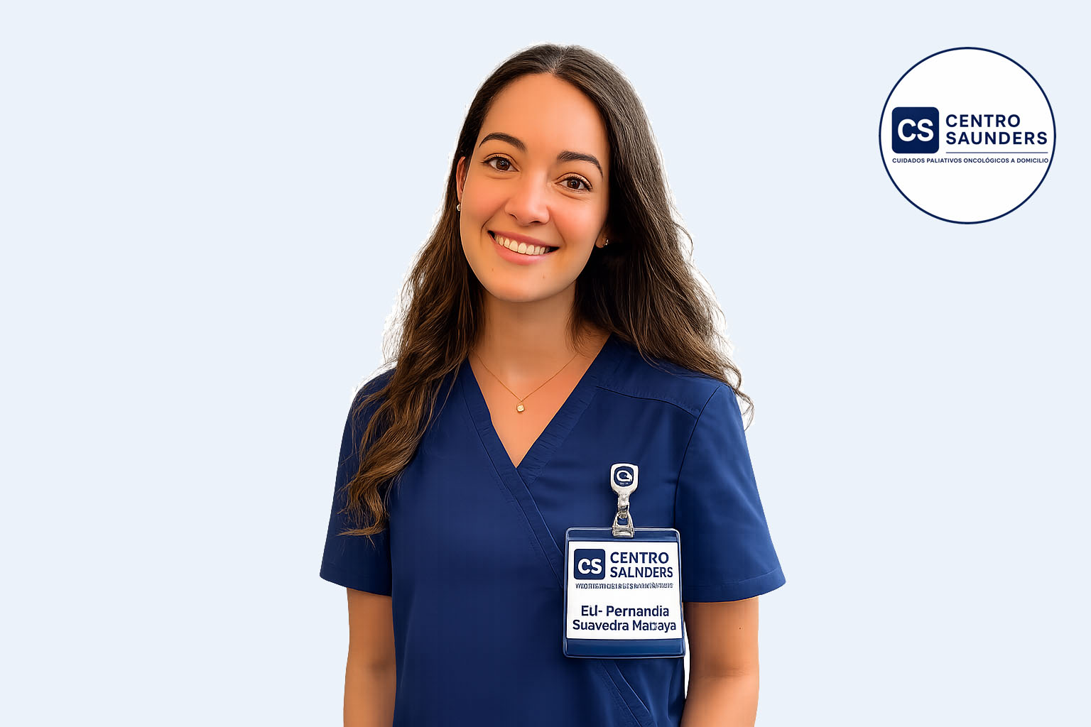 EU. Fernanda Saavedra Macaya con Logo